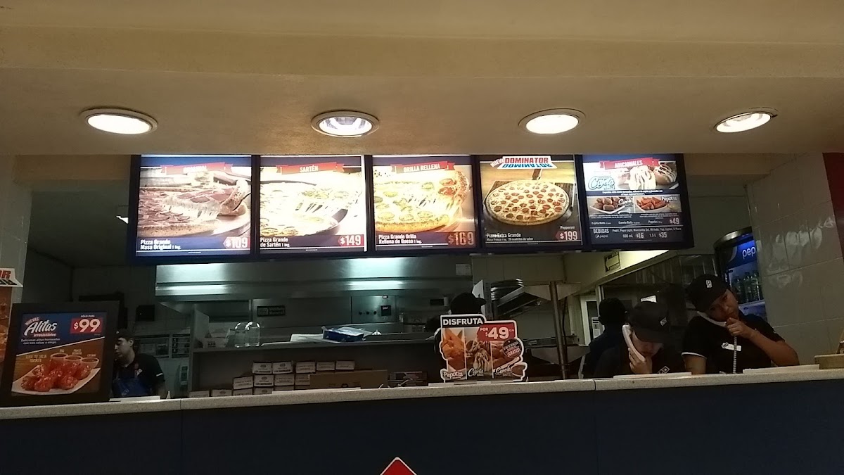 Domino's Tlaxcala Estadio Menu - Image 1